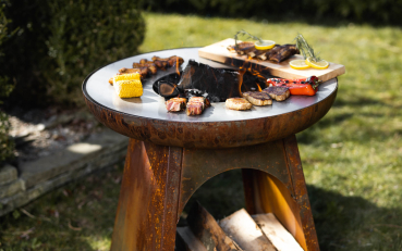 Preview: FEU DU JARDIN Gartenfeuer TOP UP Rostoptik